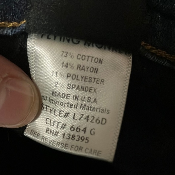 Flying Monkey Medium Rise Skinny Jean JEGGING - Picture 12 of 13